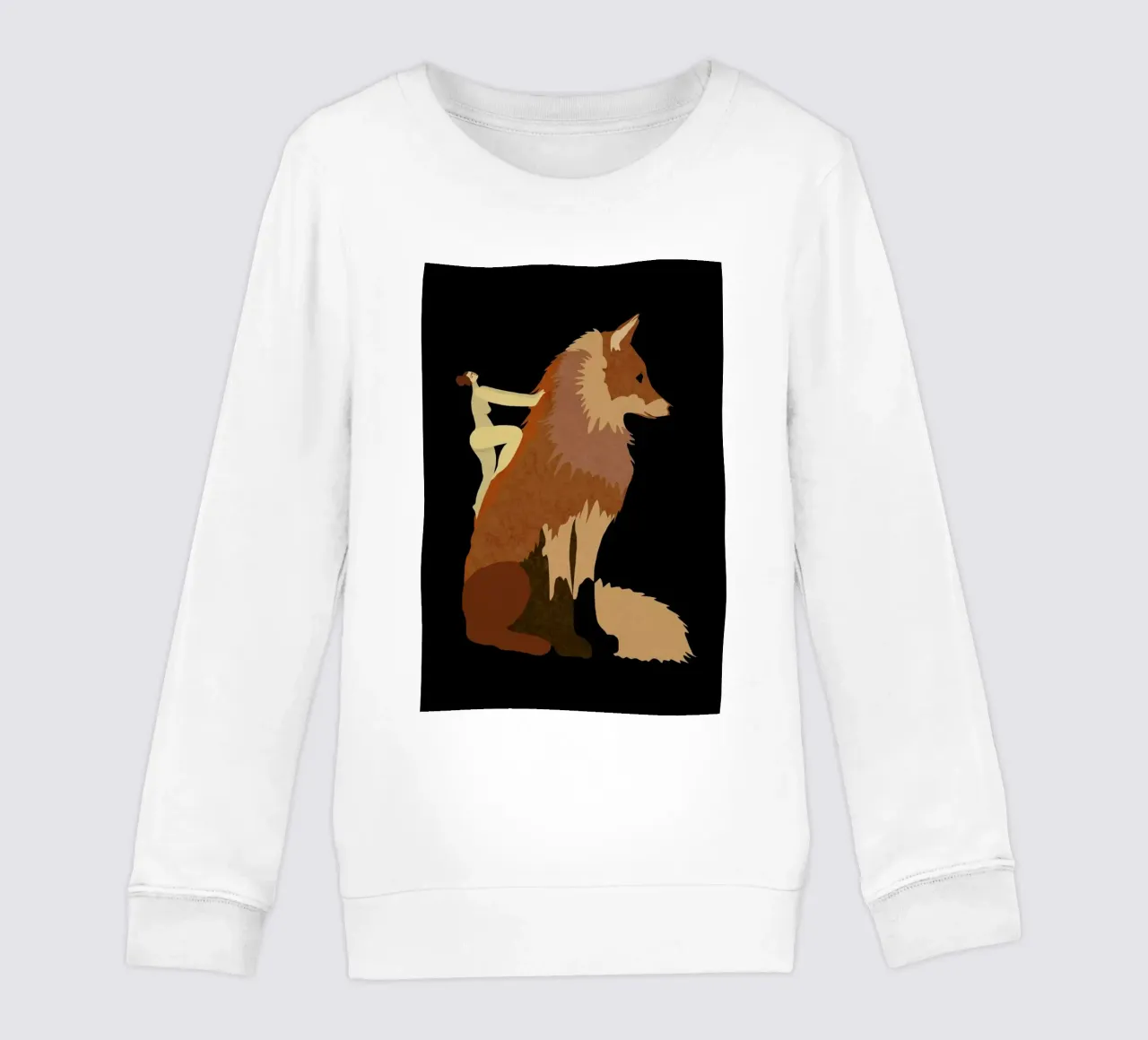 Fox felpa bambino da Amalia Restrepo
