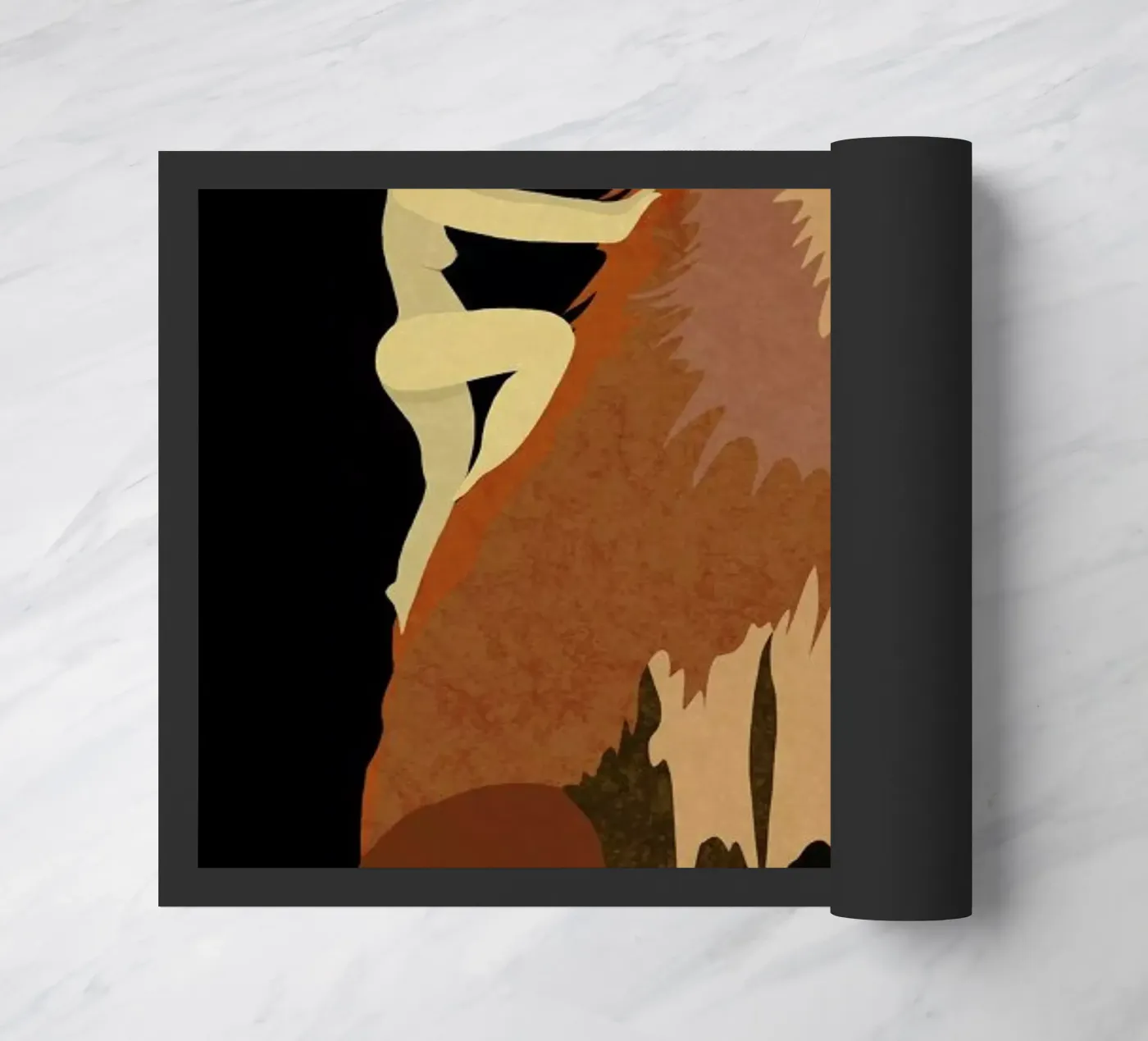 Fox Fußmatte von Amalia Restrepo