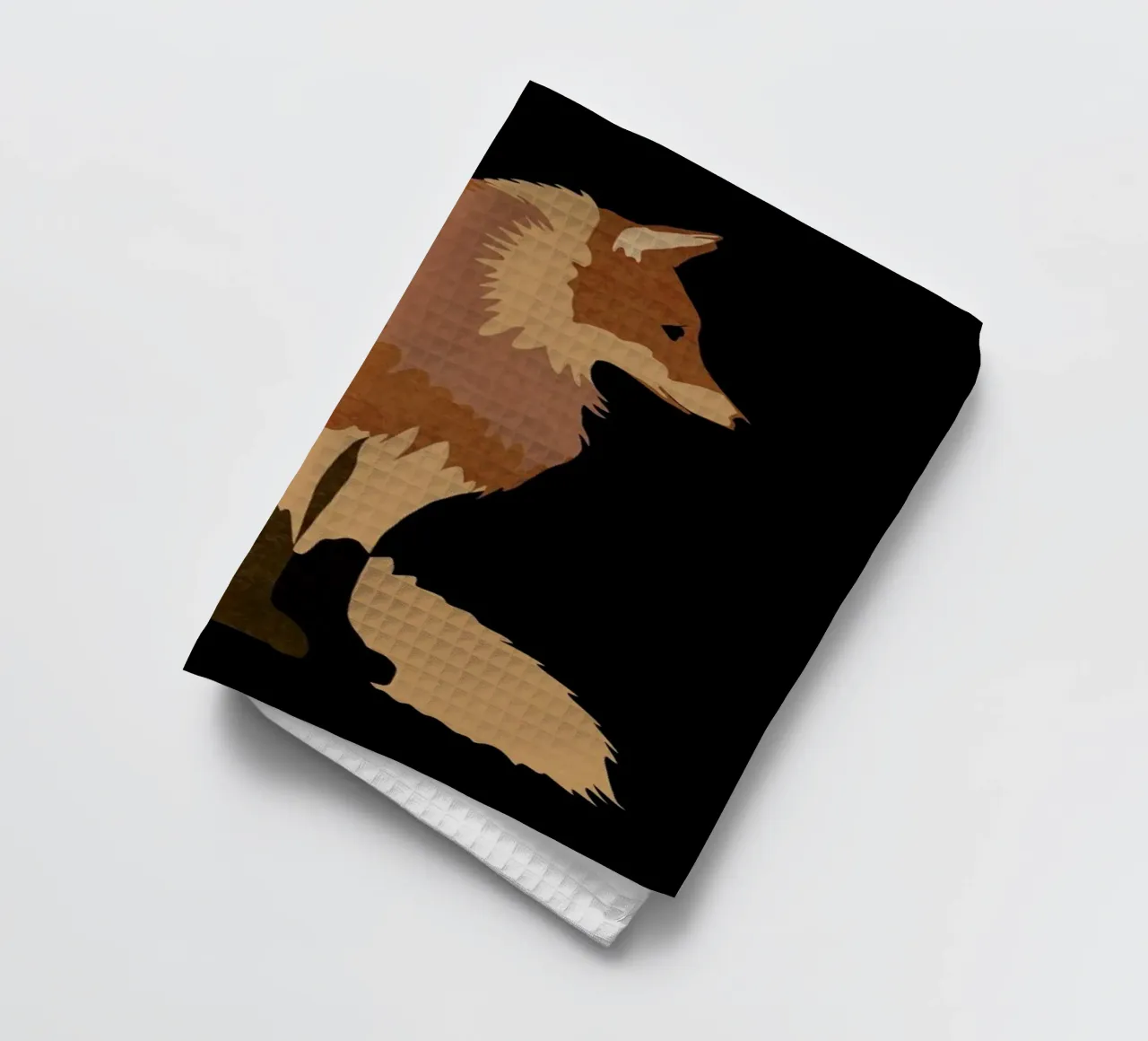 Fox Geschirrtuch von Amalia Restrepo