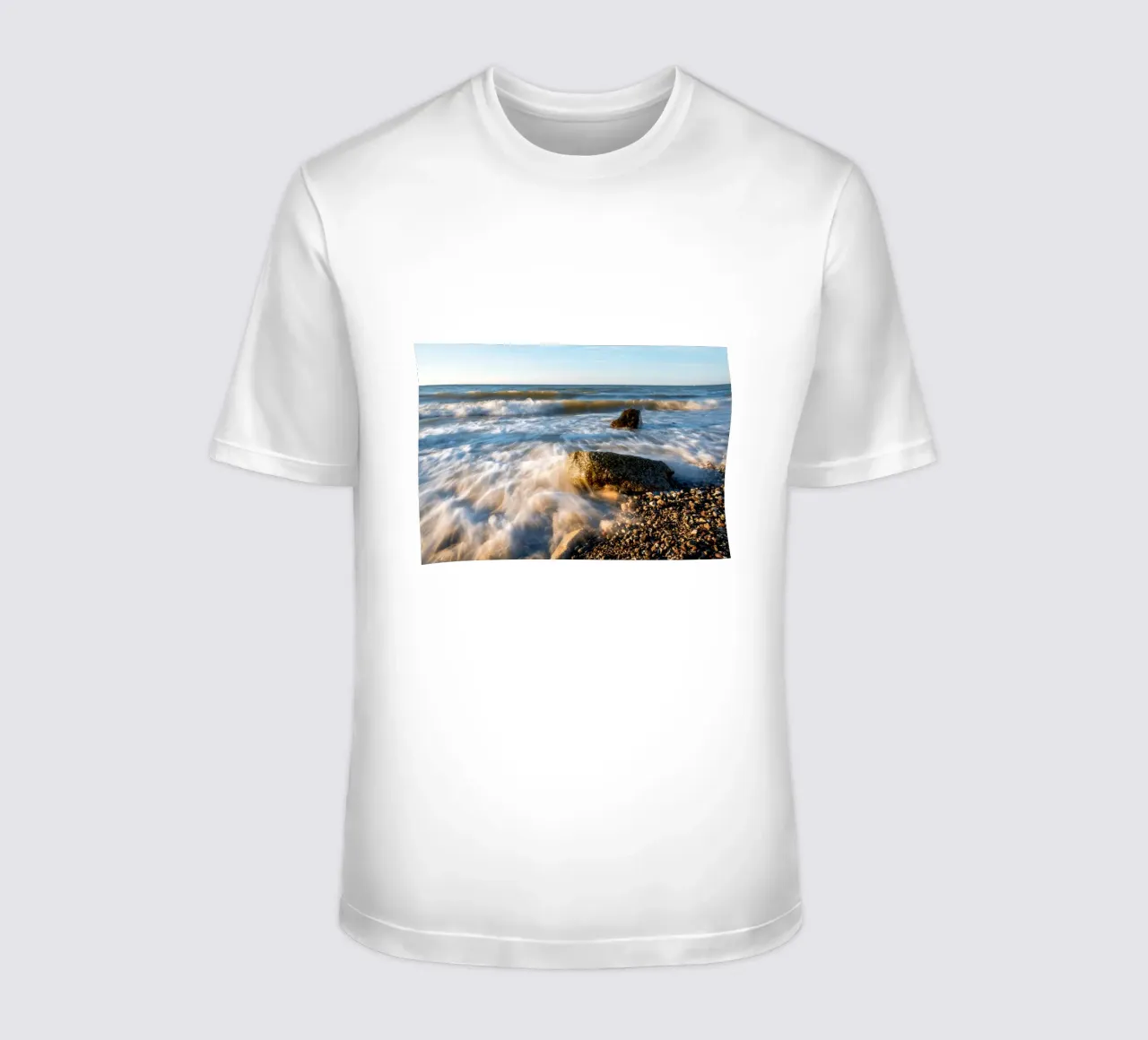Waves on the Baltic Sea t-shirt by Marcus Beckert | Fotografie