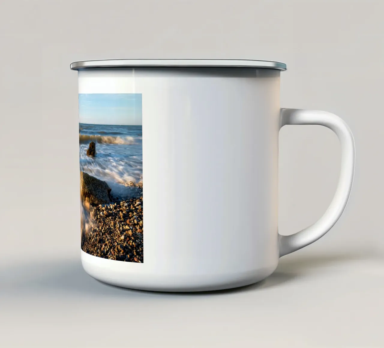Onde sul Mar Baltico tazza in smalto da Marcus Beckert | Fotografie