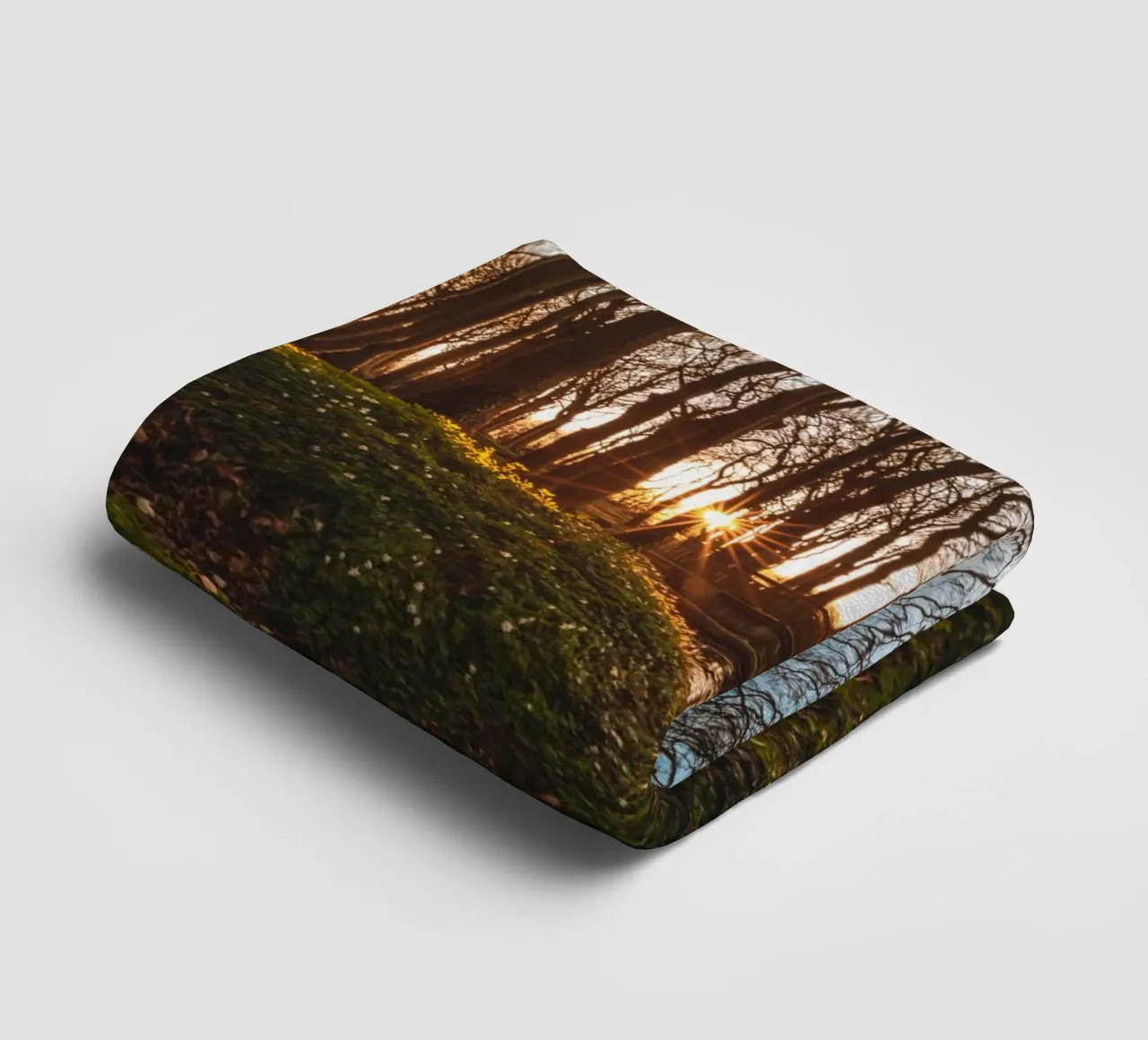 Ghost forest in Nienhagen on the Baltic Sea towel by Marcus Beckert | Fotografie