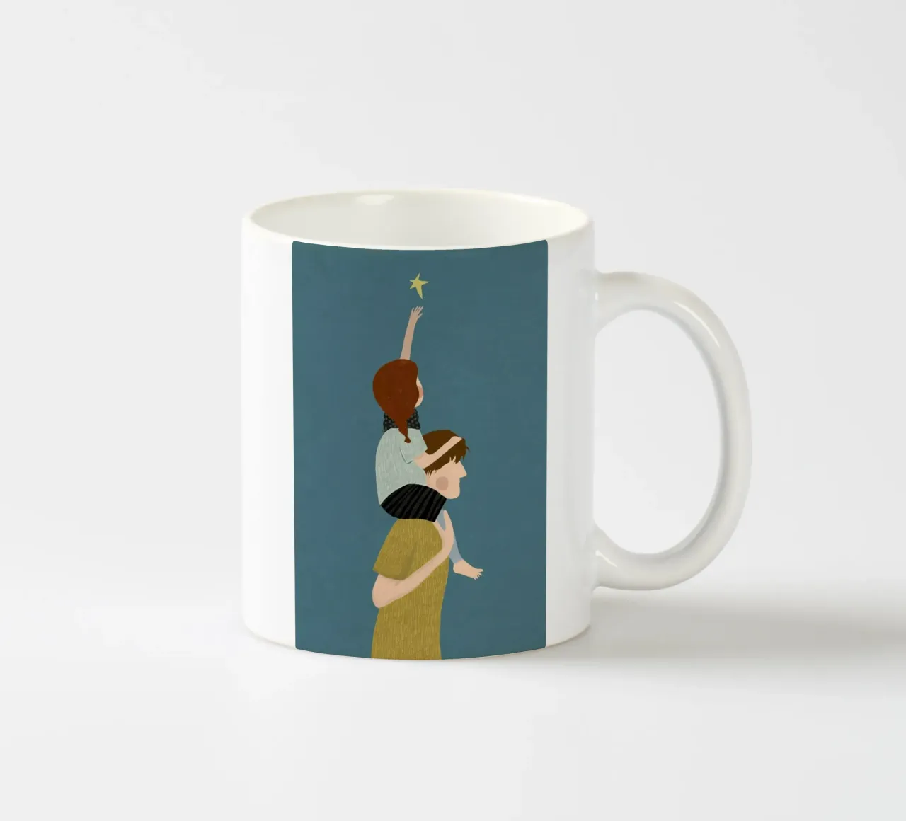Dad tazza in ceramica da Amalia Restrepo