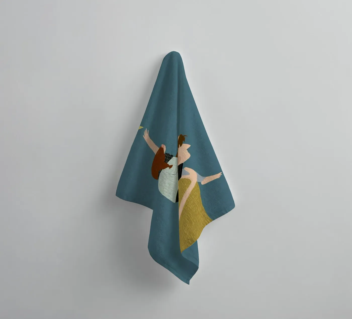 Dad towel by Amalia Restrepo