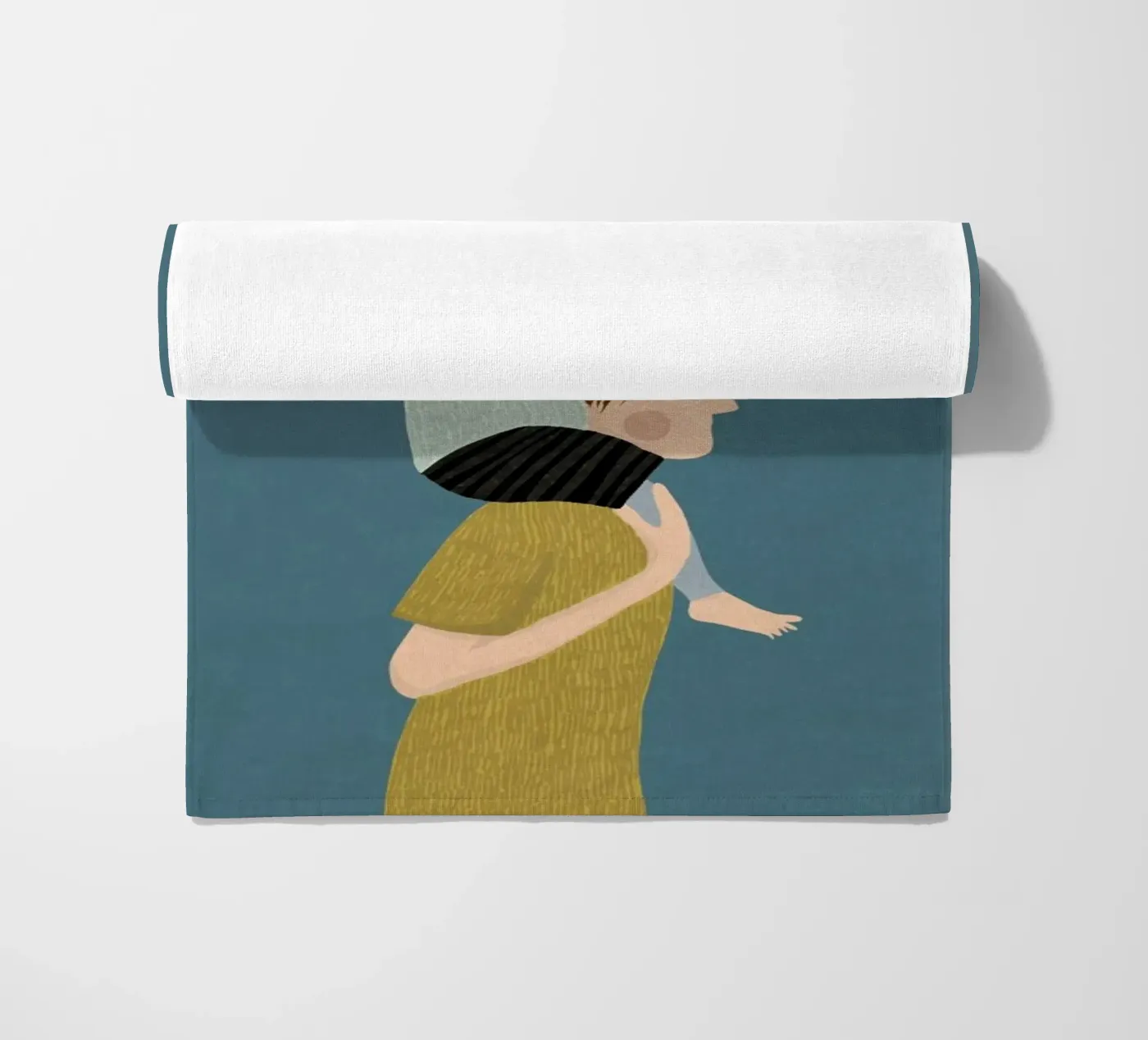 Dad strandhanddoek van Amalia Restrepo