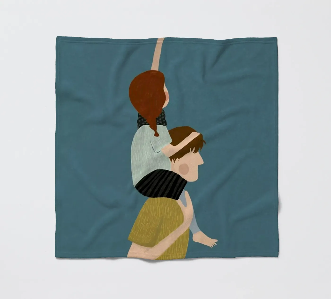 Dad Fleecedecke von Amalia Restrepo