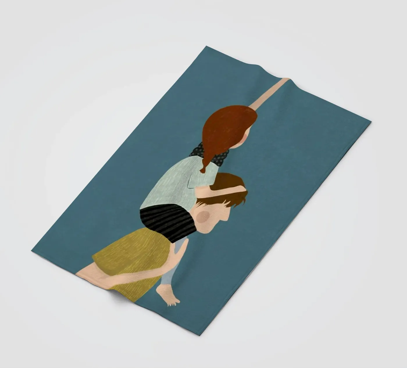 Dad Fleecedecke von Amalia Restrepo