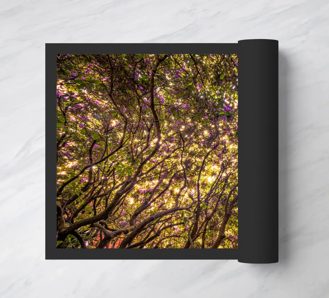 Rhododendron Im Sonnenschein Fußmatte von Marcus Beckert | Fotografie