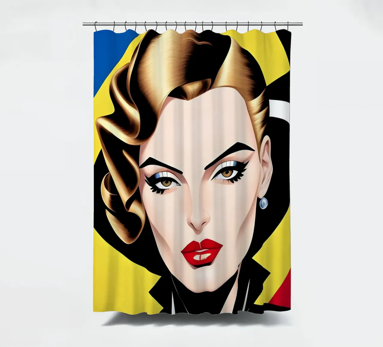 BOLD AND BEAUTIFUL shower curtain by ART DECO
