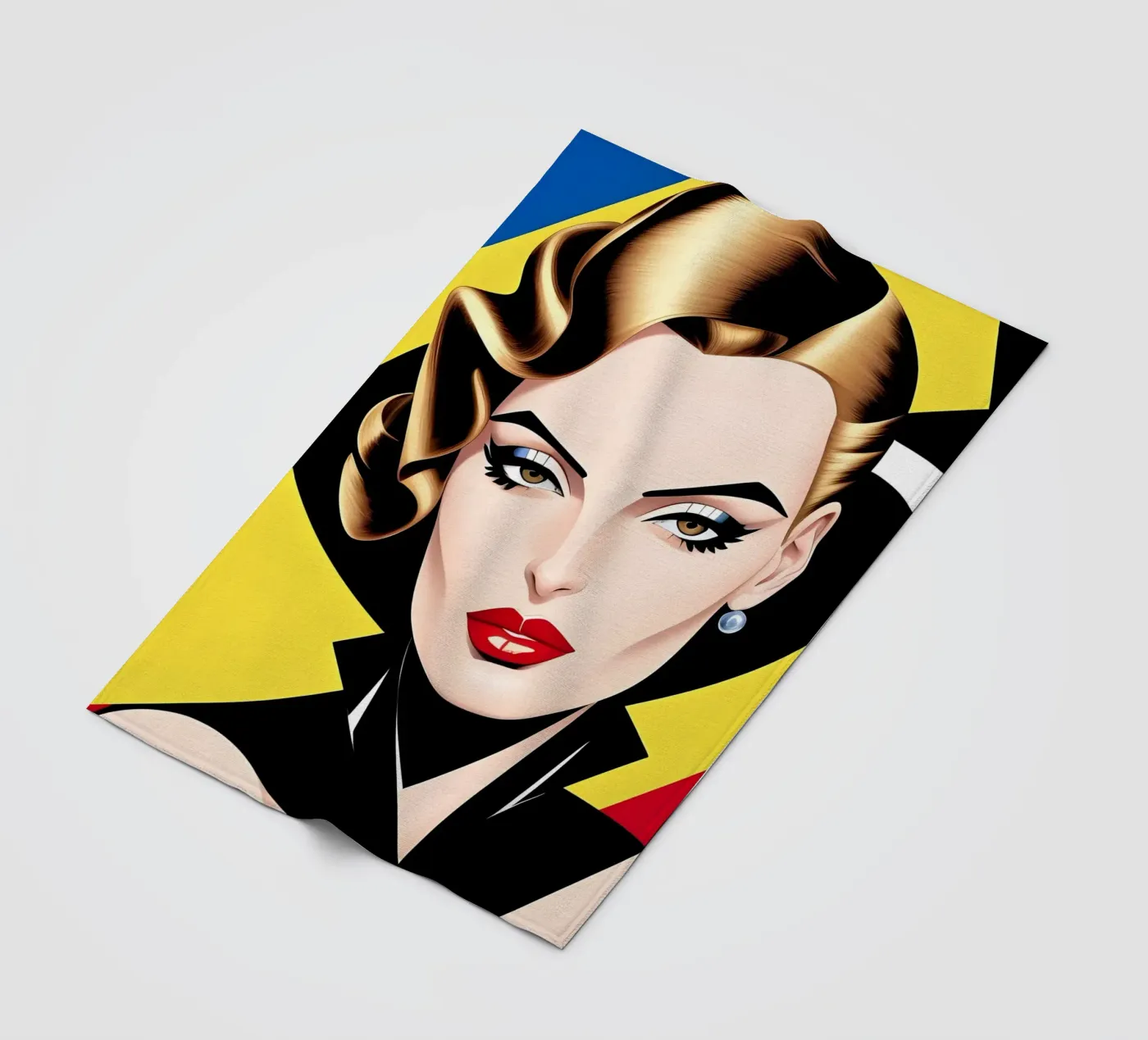 AUDACE E BELLO coperta in pile da ART DECO