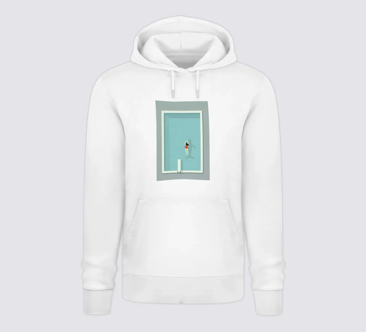 Pool hoodie by Amalia Restrepo
