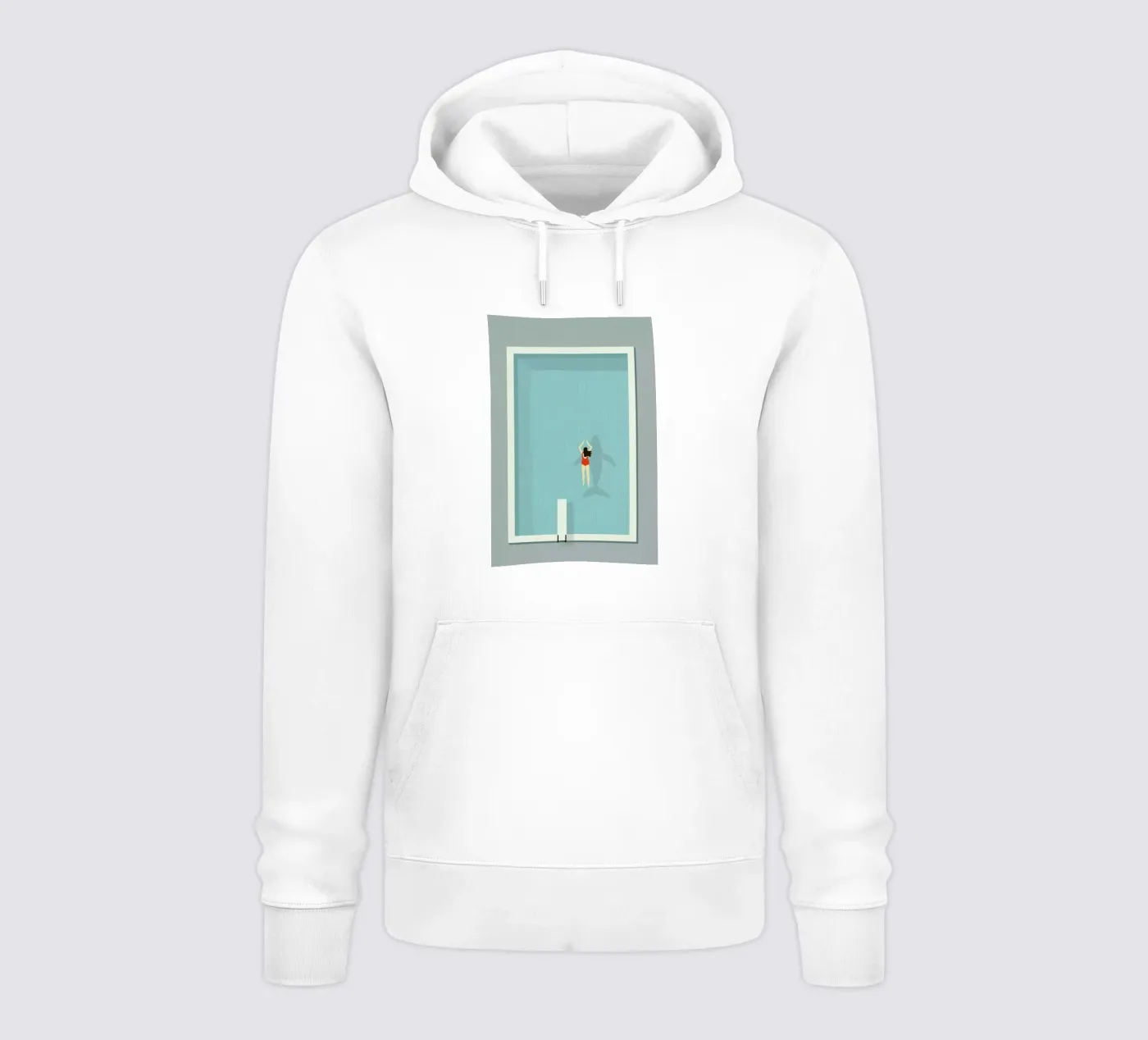 Pool hoodie by Amalia Restrepo