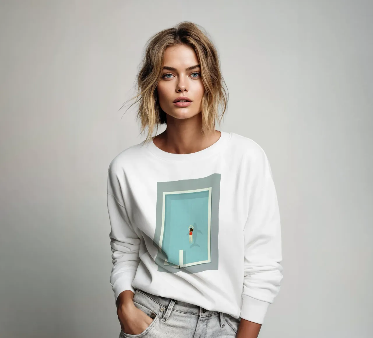 Pool felpa da Amalia Restrepo