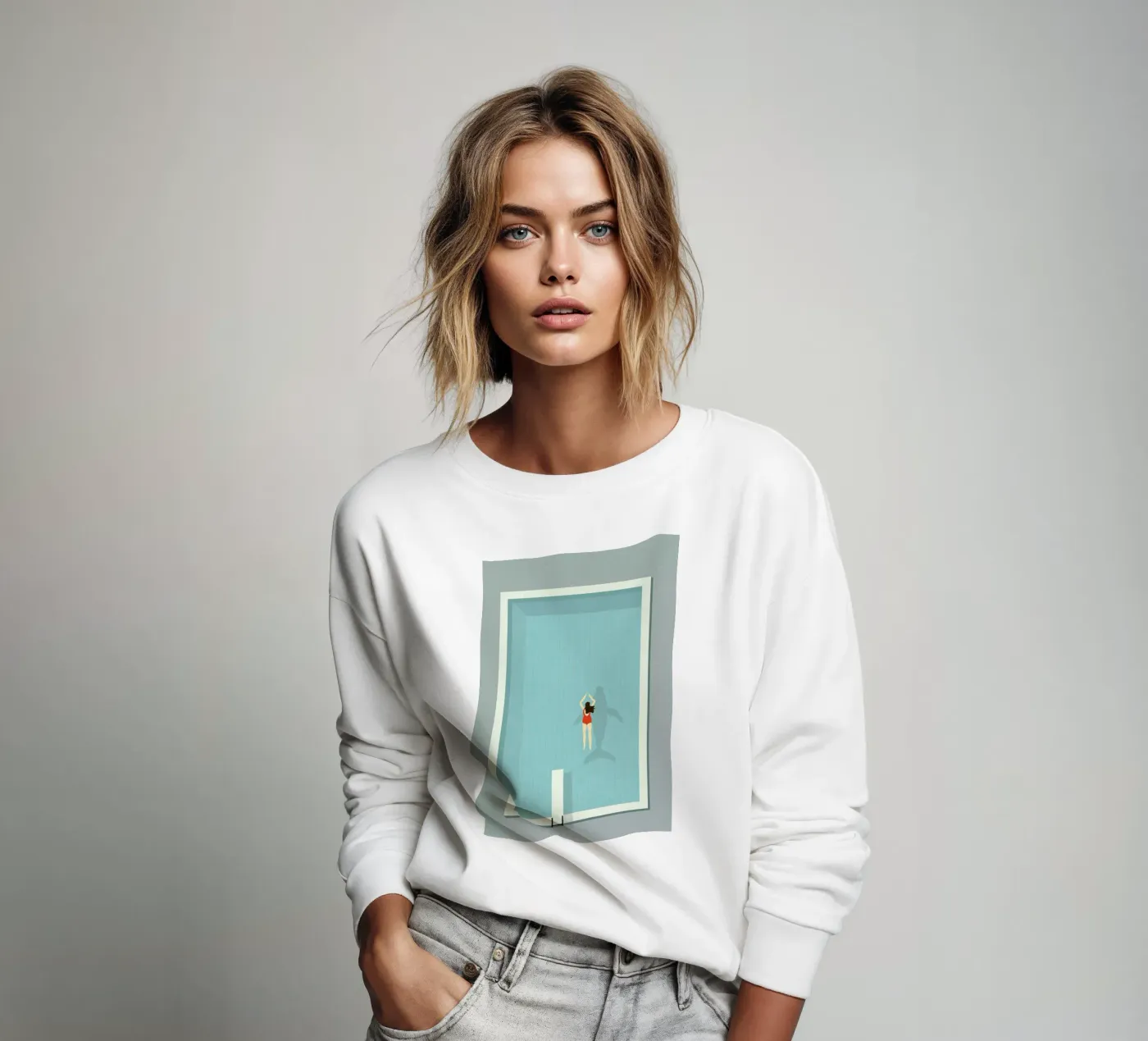 Pool sweat de Amalia Restrepo