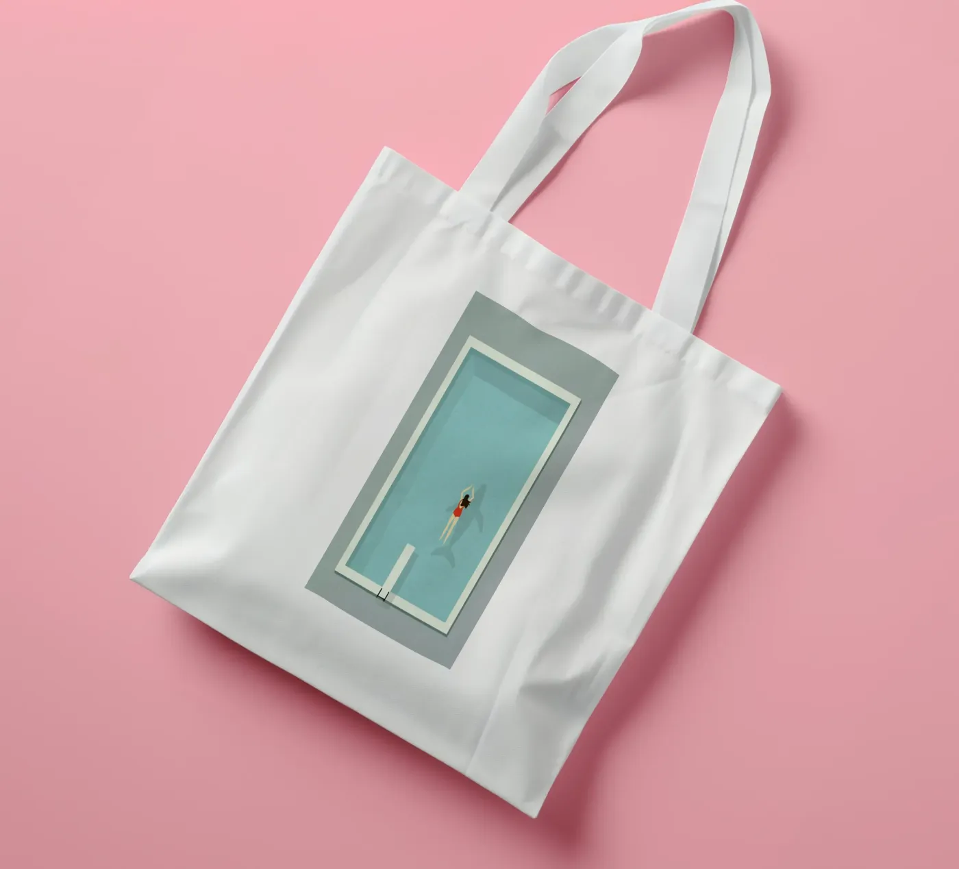 Pool tote bag by Amalia Restrepo