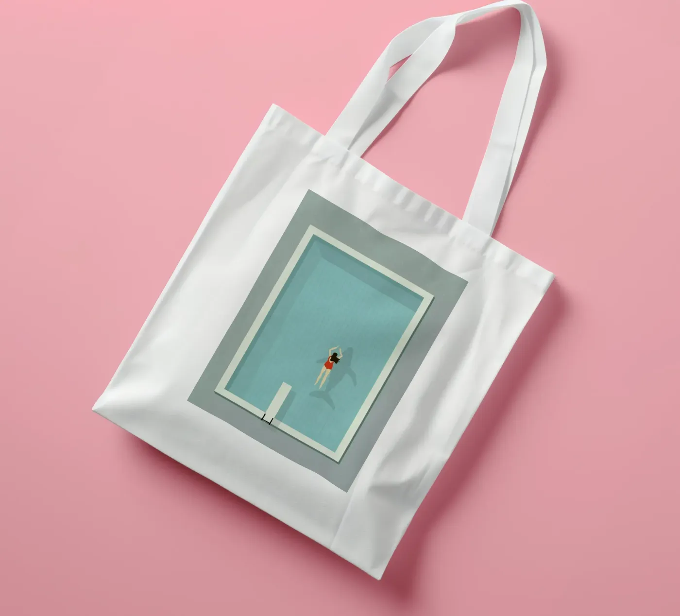 Pool tote bag by Amalia Restrepo