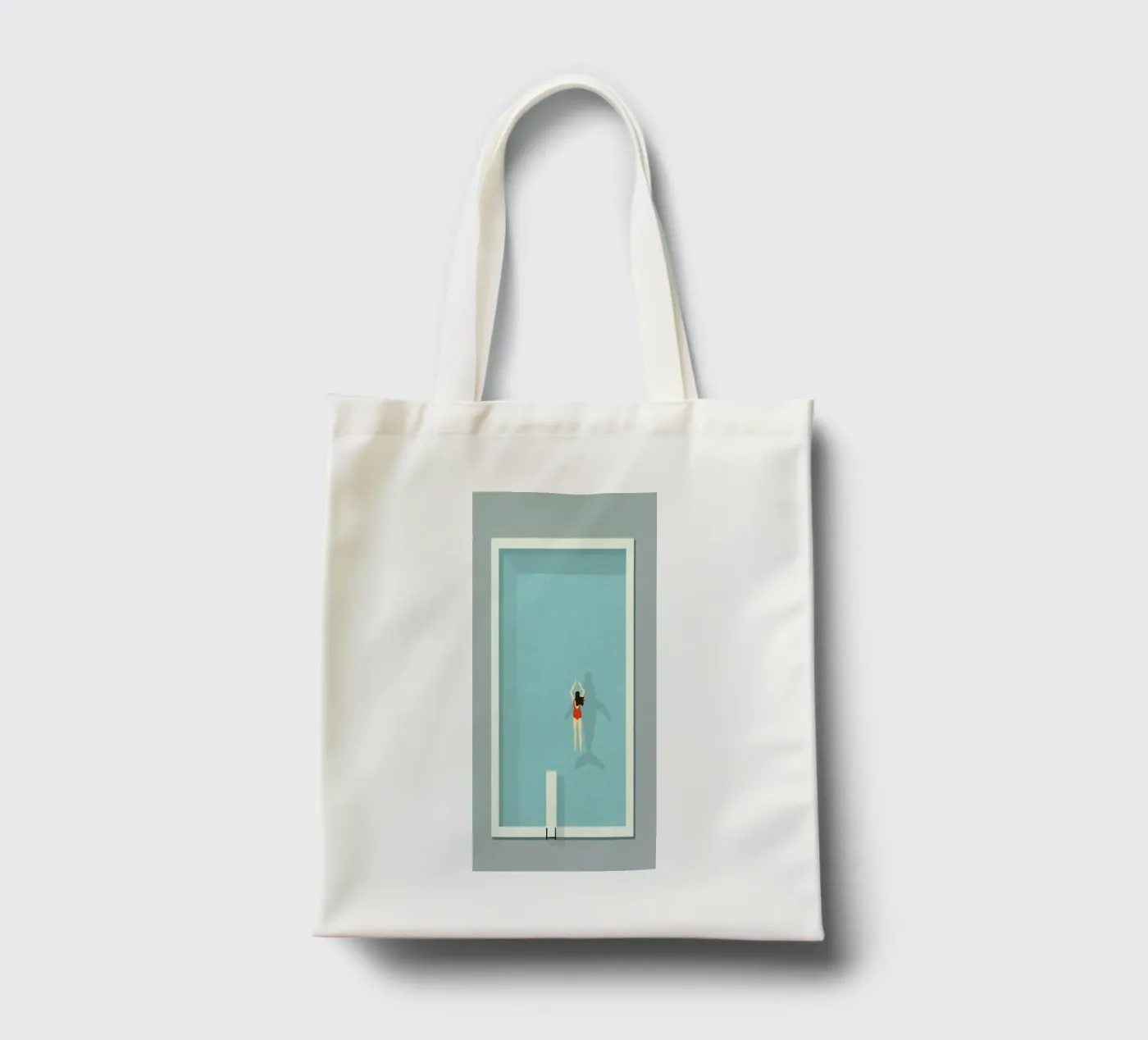 Pool tote bag by Amalia Restrepo