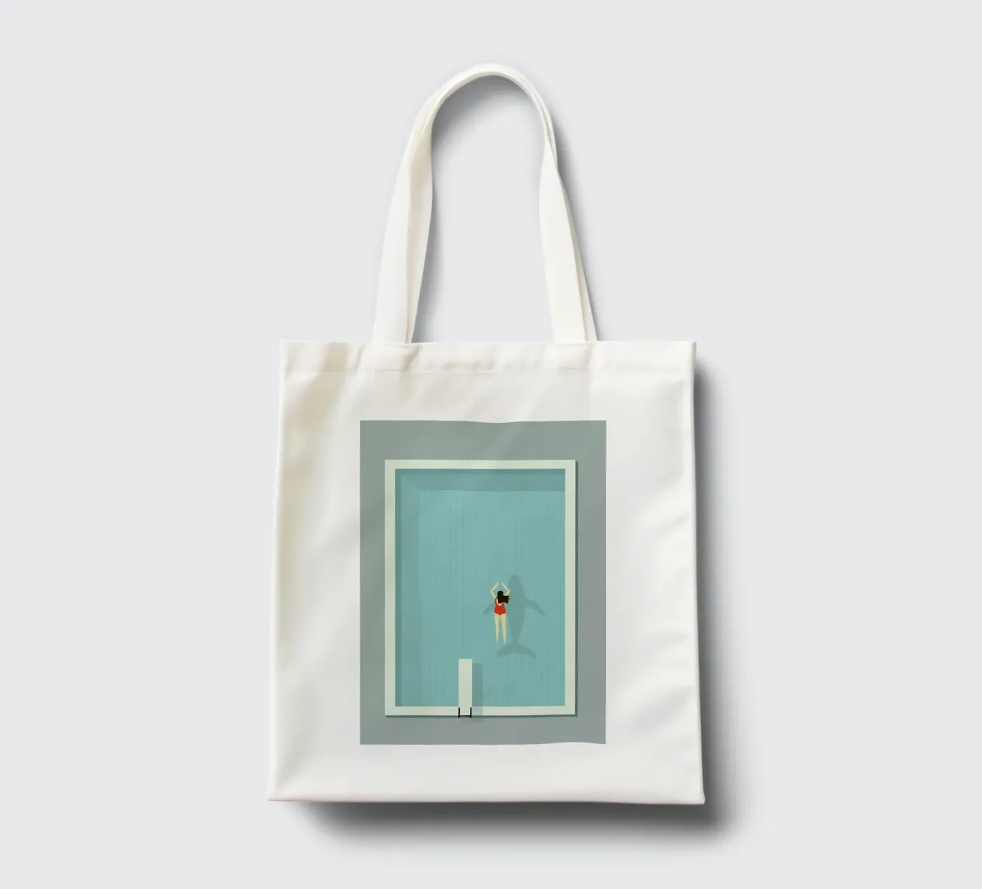 Pool tote bag by Amalia Restrepo
