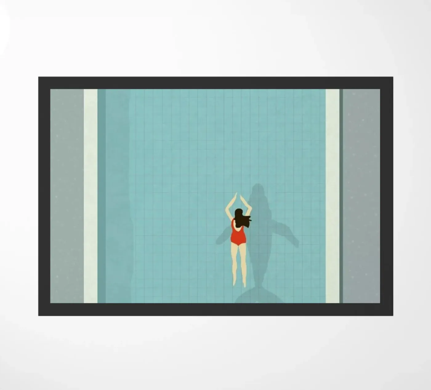 Pool deurmat van Amalia Restrepo