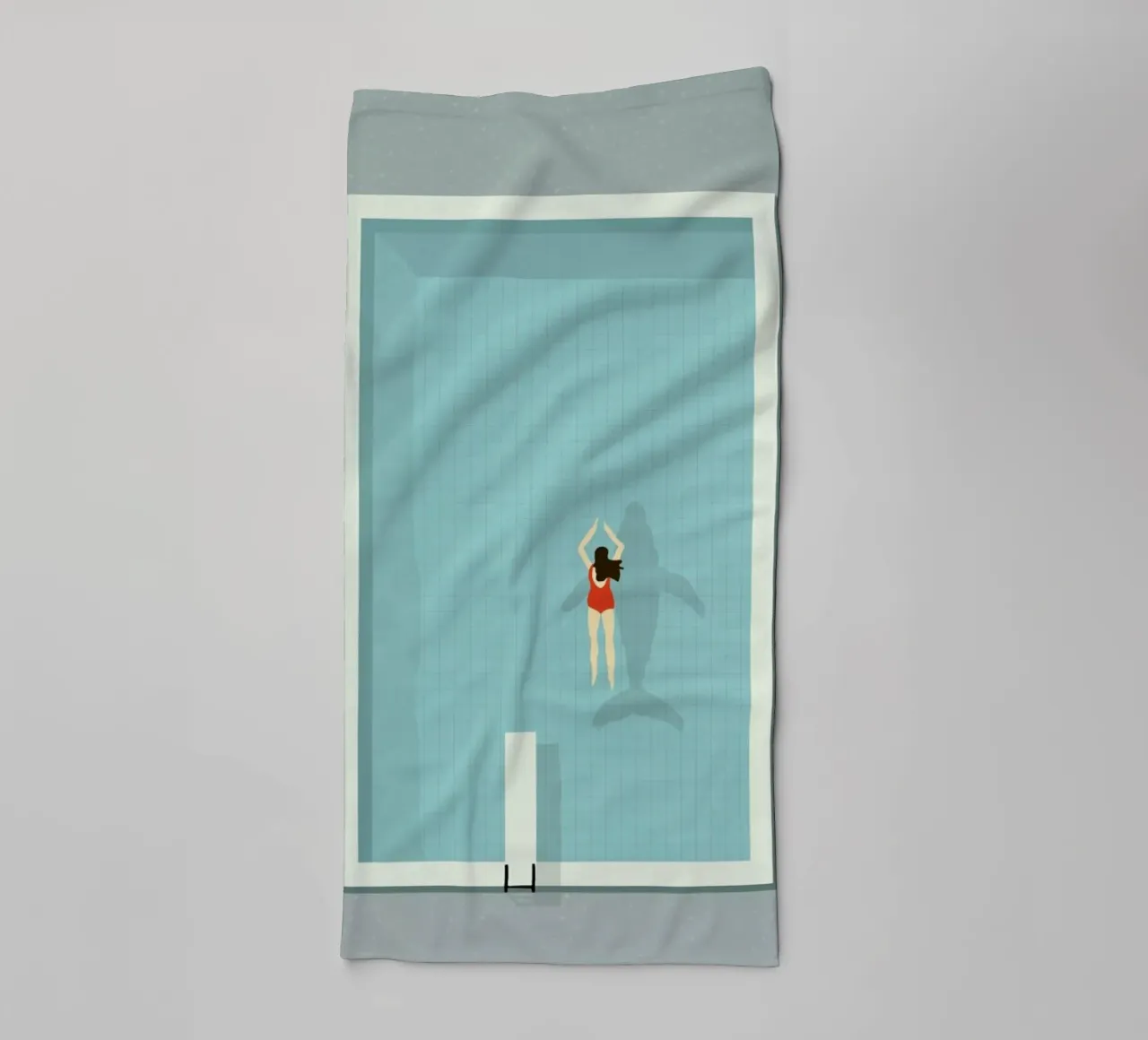 Pool badhanddoek van Amalia Restrepo