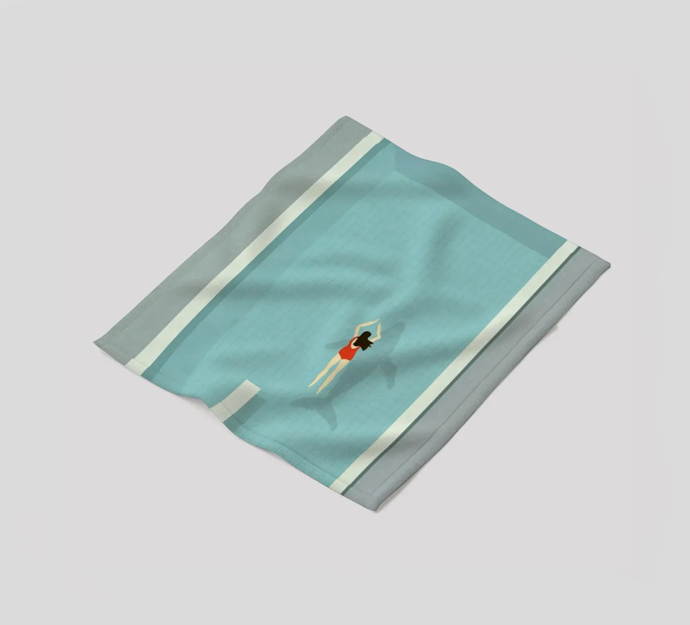 Pool Fleecedecke von Amalia Restrepo