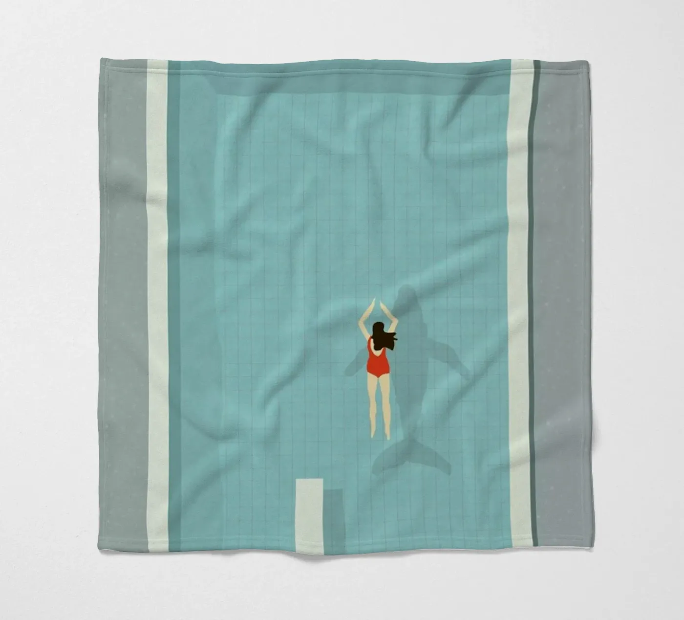 Pool Fleecedecke von Amalia Restrepo