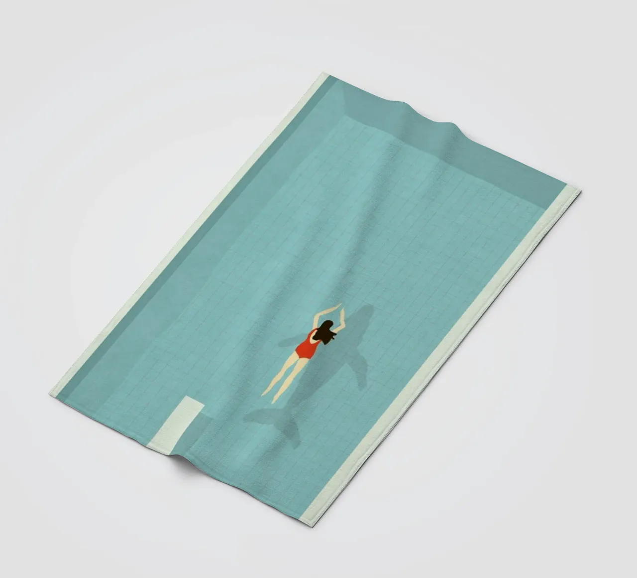 Pool Fleecedecke von Amalia Restrepo