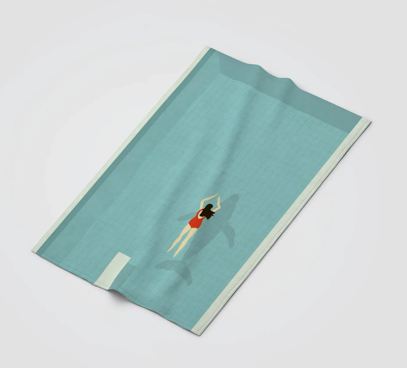 Pool Fleecedecke von Amalia Restrepo