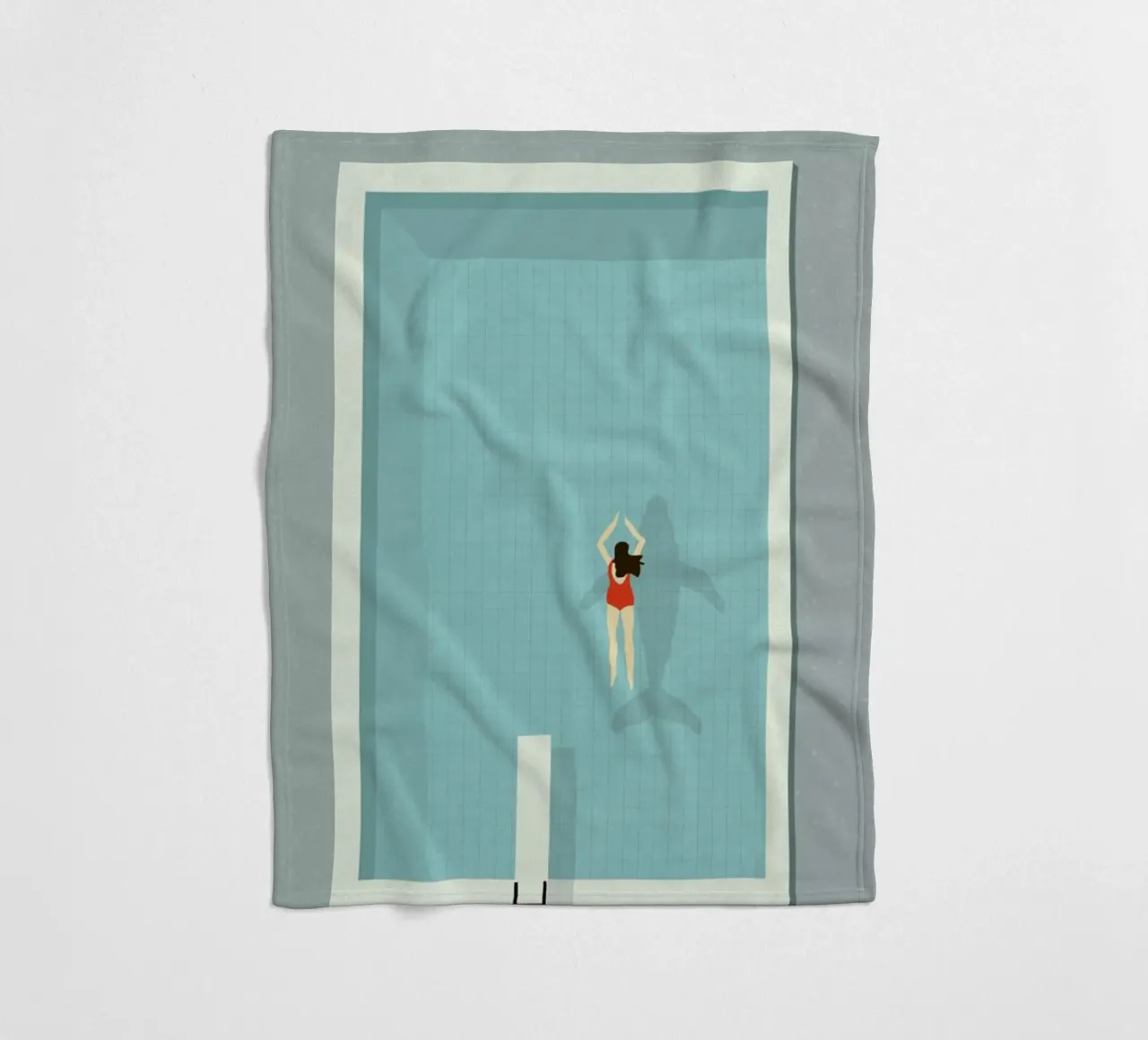 Pool Fleecedecke von Amalia Restrepo