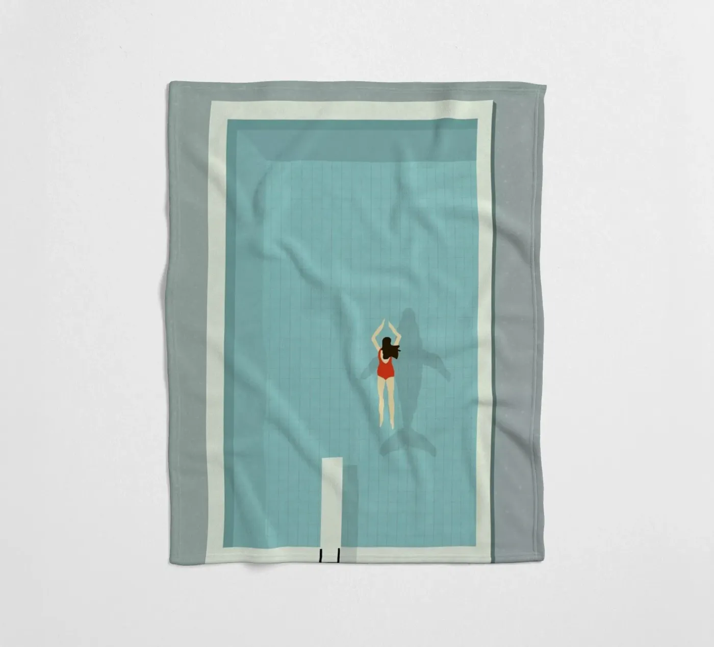 Pool Fleecedecke von Amalia Restrepo