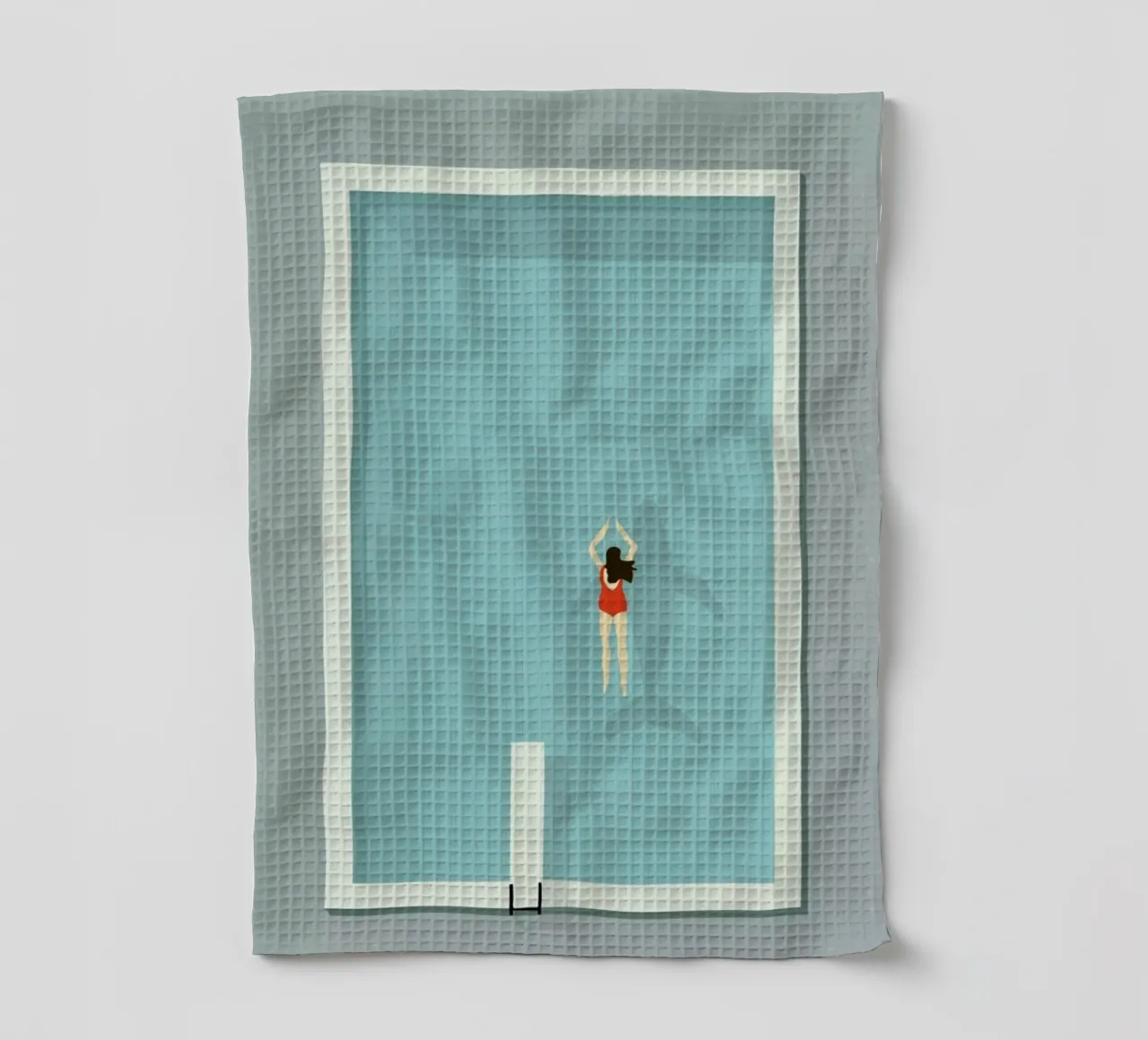 Pool Geschirrtuch von Amalia Restrepo