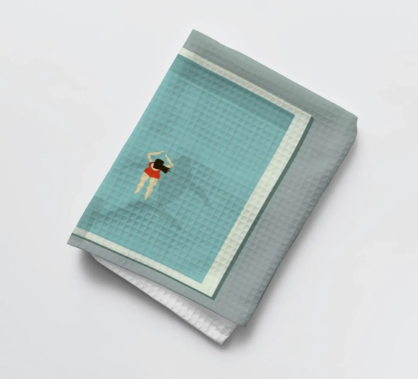 Pool Geschirrtuch von Amalia Restrepo