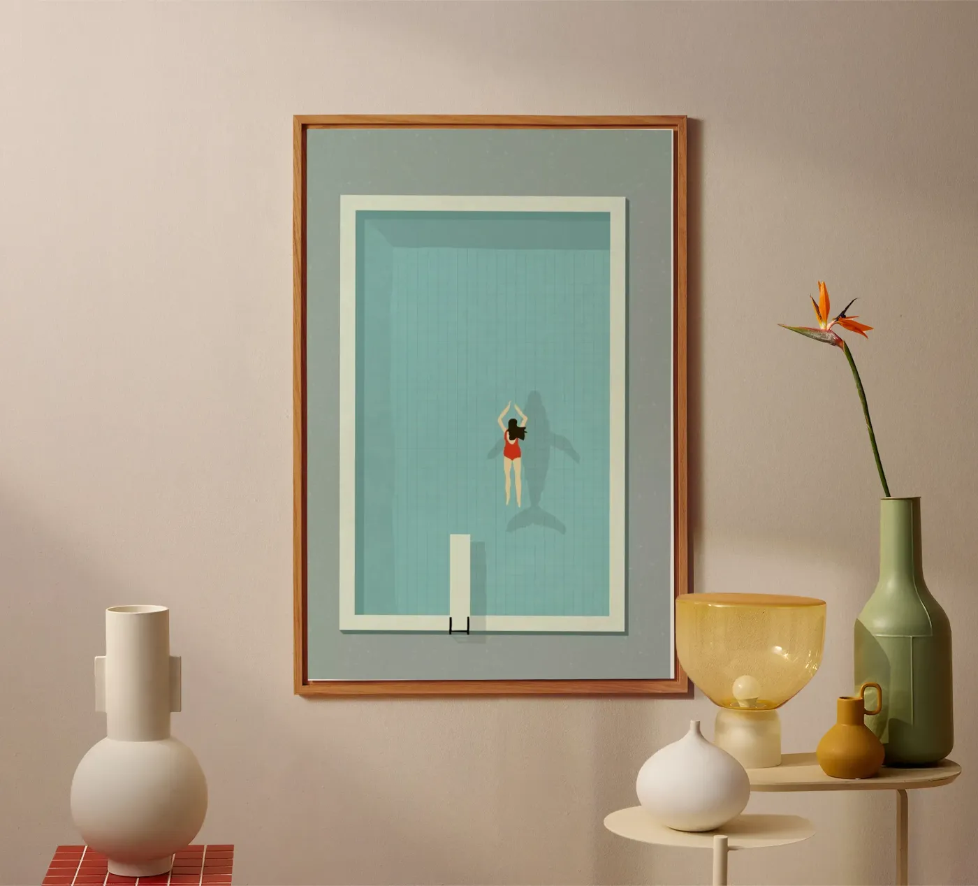 Pool forex plate by Amalia Restrepo