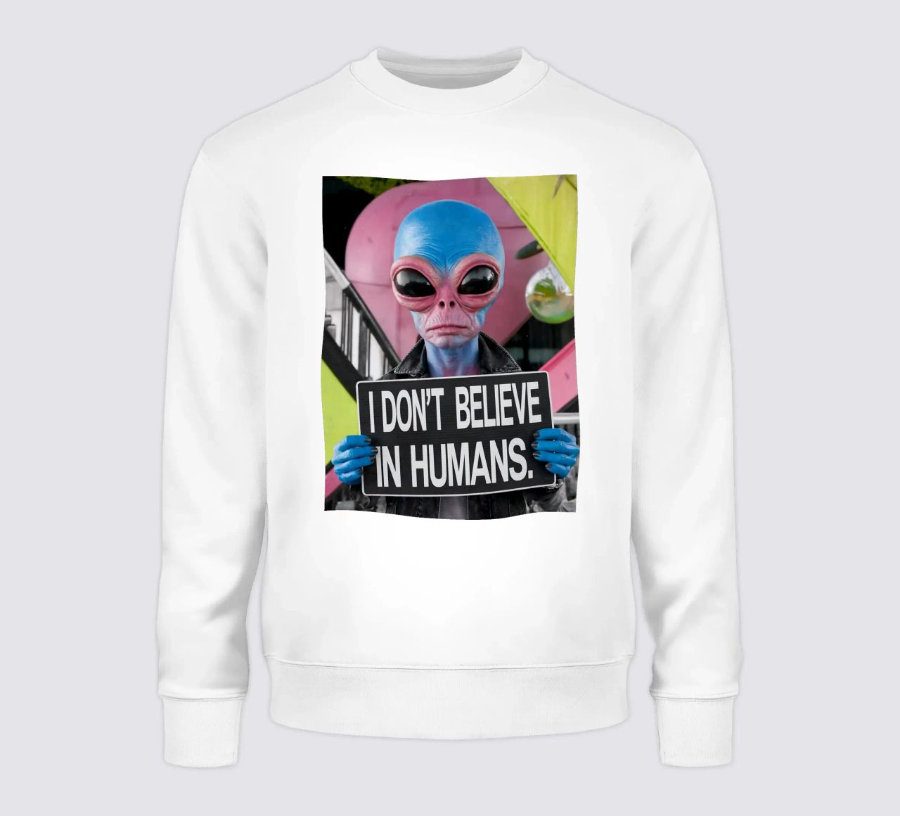 I Don't Believe in Humans felpa da Plain Thoughts
