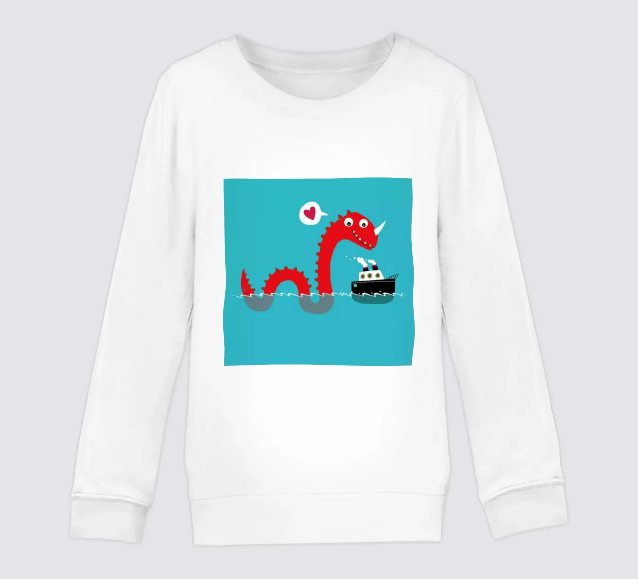 Love on the Open Seas felpa bambino da DinoMike