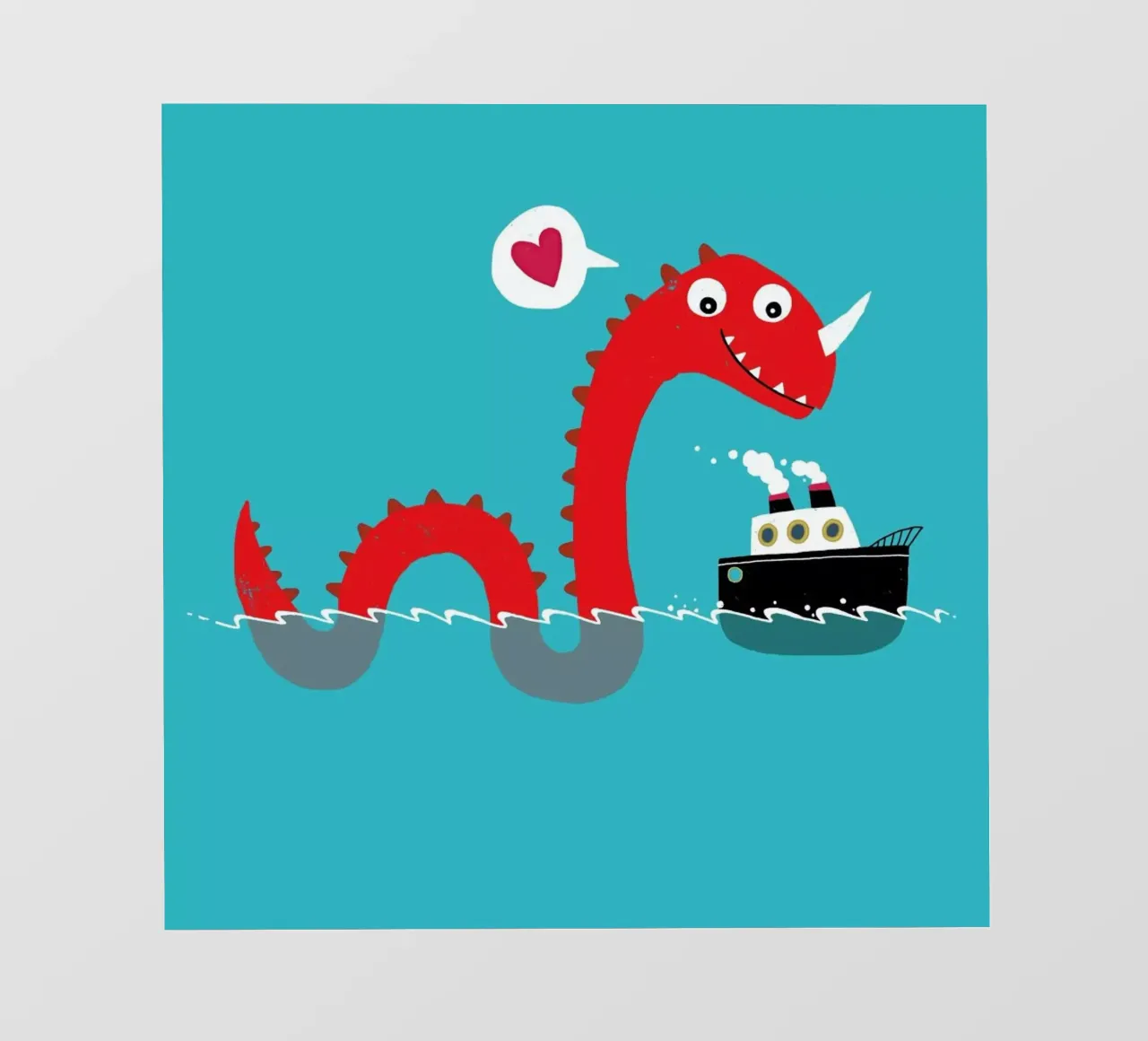 Love on the Open Seas telo in pvc da DinoMike