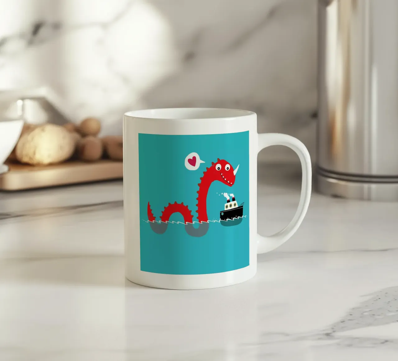 Love on the Open Seas tazza in ceramica da DinoMike