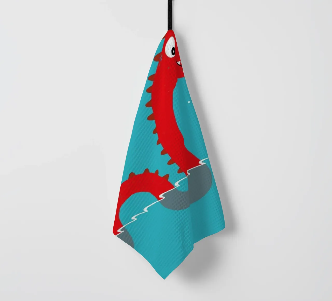 Love on the Open Seas tea towel by DinoMike