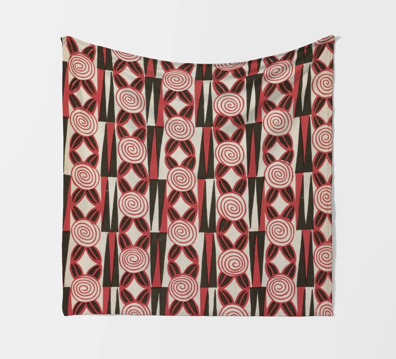 Charles Goy - Leaflets of Feminine Elegance 01 fleece blanket by Old Masters