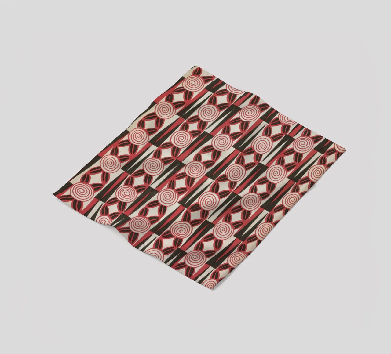 Charles Goy - Leaflets of Feminine Elegance 01 fleece blanket by Old Masters