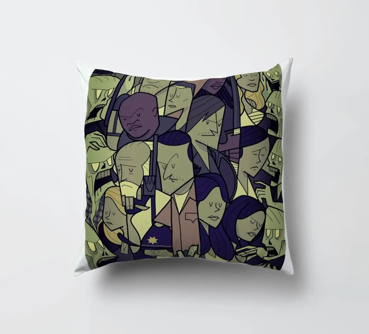 The Walking Dead cuscino da Ale Giorgini