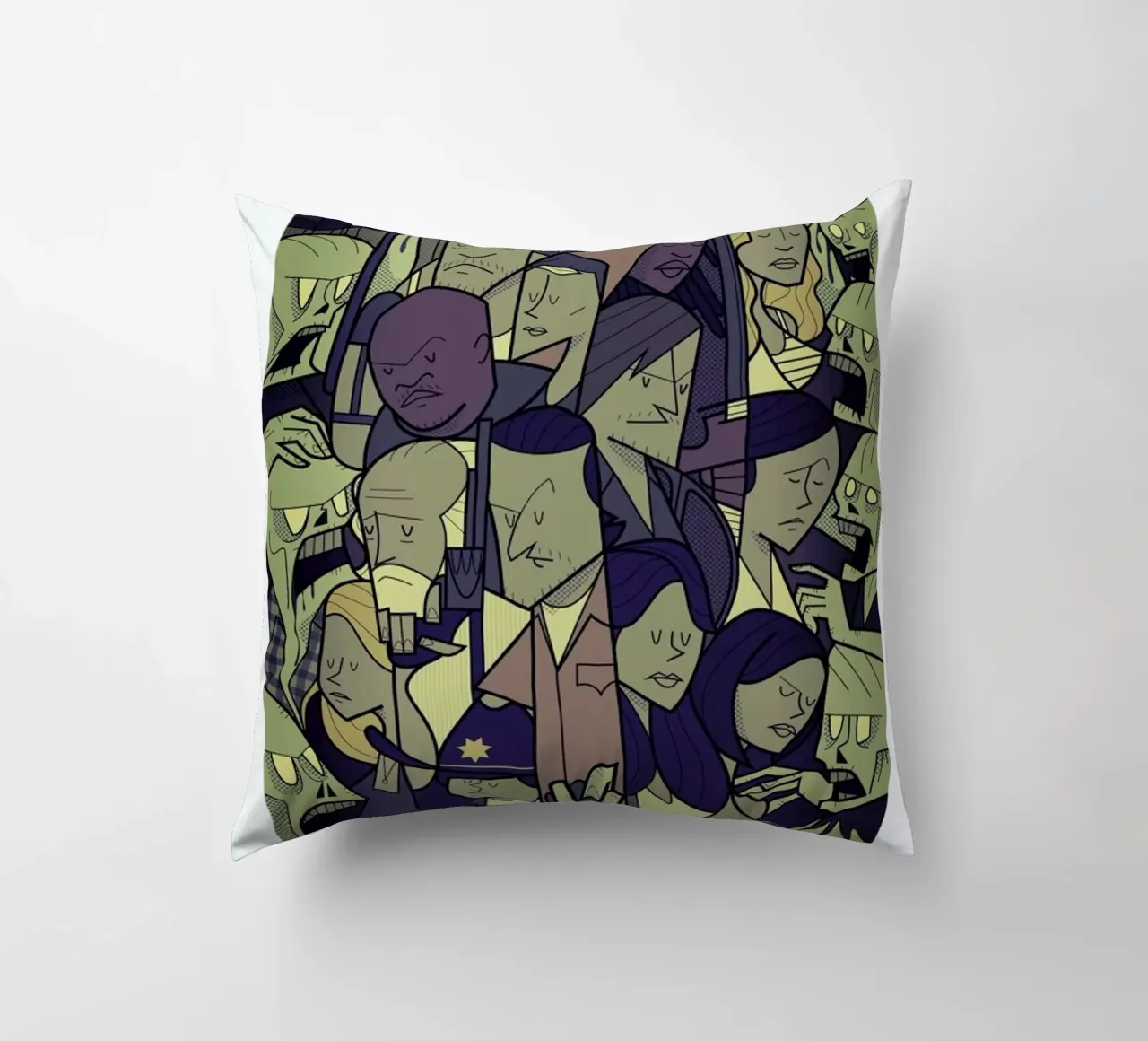 The Walking Dead cuscino da Ale Giorgini