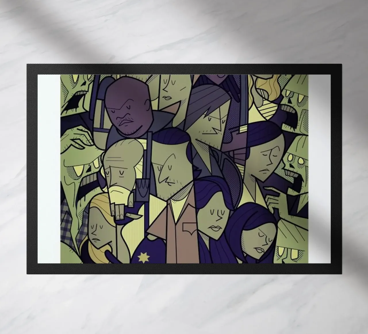 The Walking Dead zerbino da Ale Giorgini