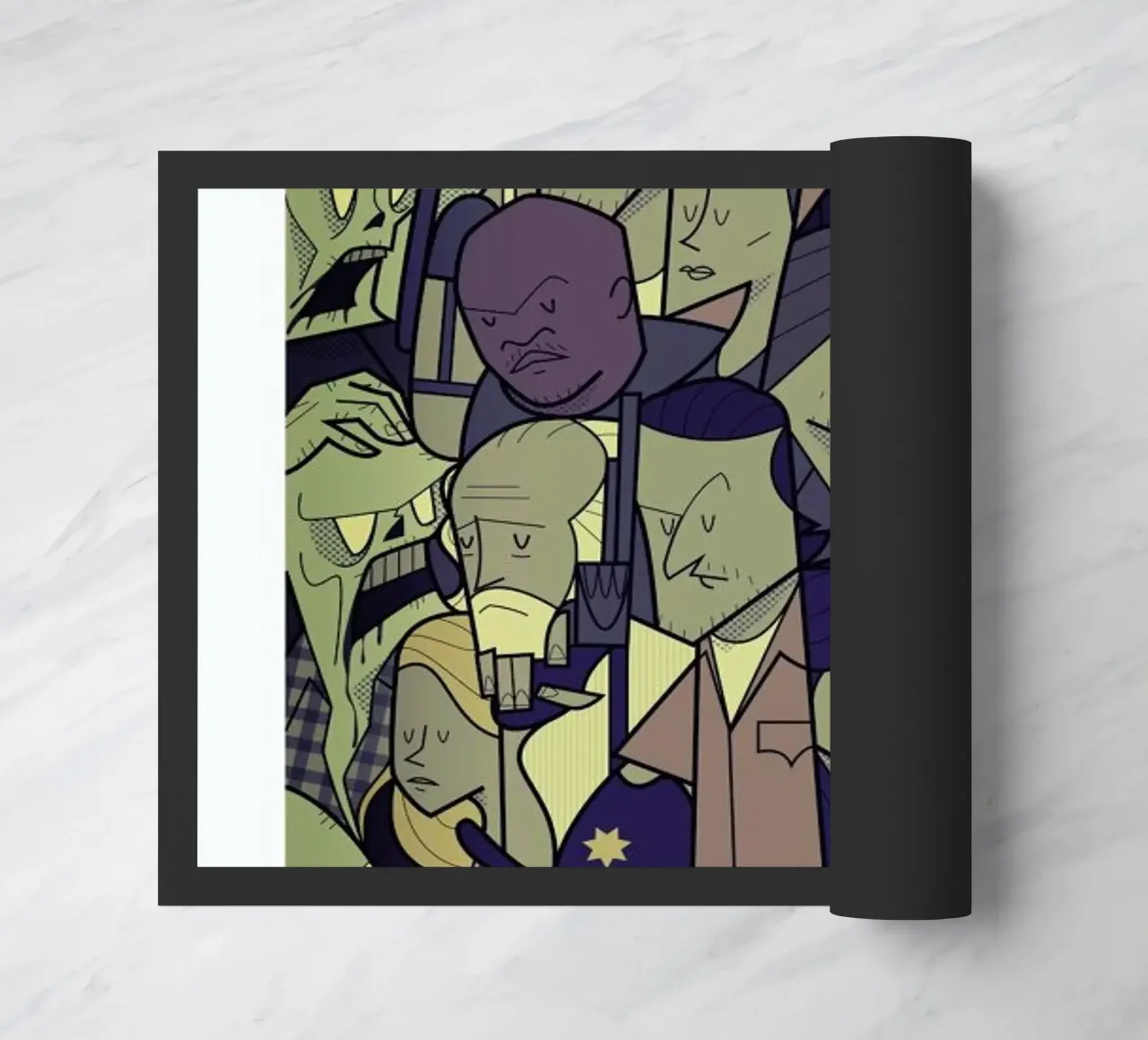 The Walking Dead zerbino da Ale Giorgini