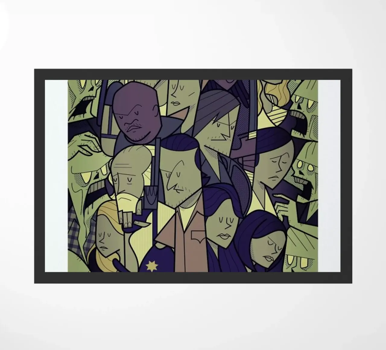 The Walking Dead zerbino da Ale Giorgini