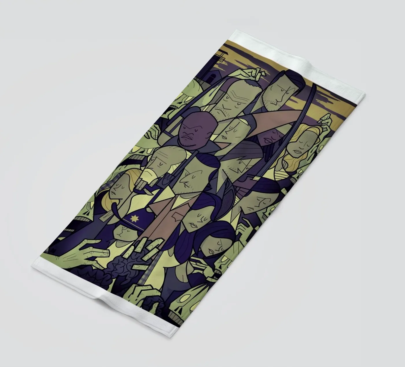 The Walking Dead telo mare da Ale Giorgini