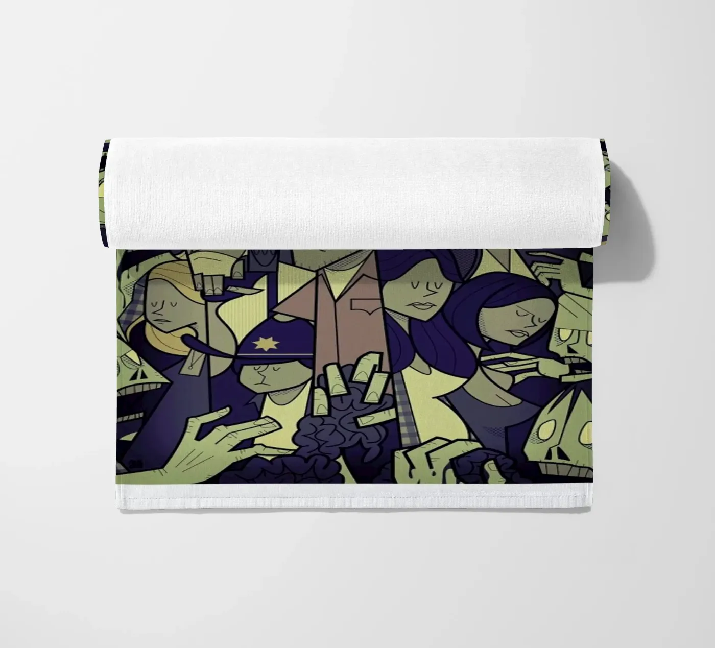 The Walking Dead telo mare da Ale Giorgini