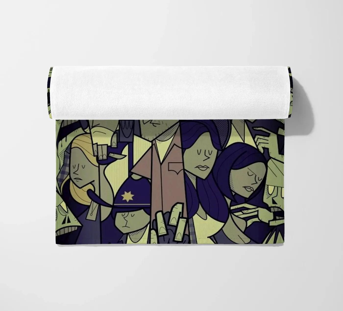 The Walking Dead telo mare da Ale Giorgini