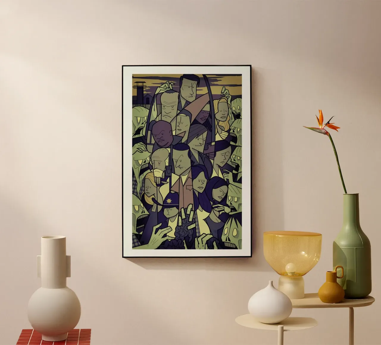 The Walking Dead plexiglass da Ale Giorgini