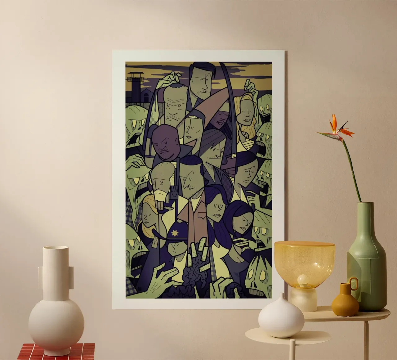 The Walking Dead plexiglass da Ale Giorgini